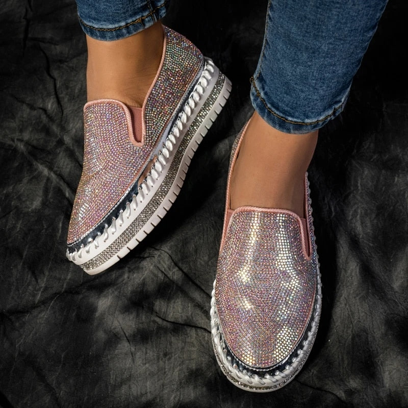 Sapato Slip On Feminino de Luxo - loja express criativo