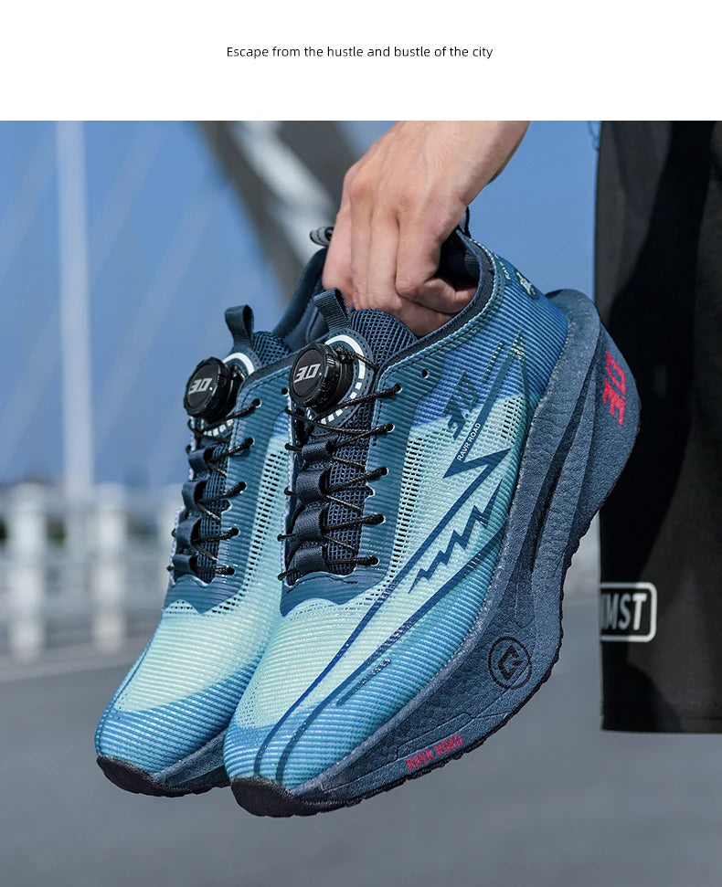 Soft Sole Cushioning Men's Running Shoes for Women High-quality Road Jogging Shoes Light Comfy Sneakers Mesh Training Shoes male