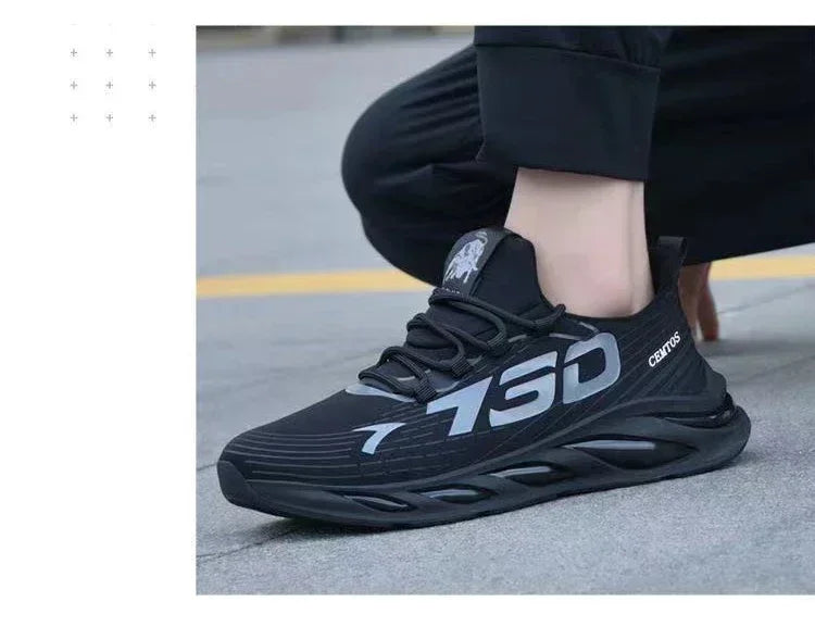 Shoes for Men Casual Slip on Fashion Sneakers Breathable Running Shoes Outdoor Walking Training Tennis Shoes