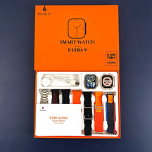 SmartWatch Serie 9 Ultra + 7 Pulseiras + Case Grátis - loja express criativo