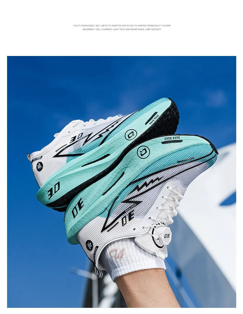 Soft Sole Cushioning Men's Running Shoes for Women High-quality Road Jogging Shoes Light Comfy Sneakers Mesh Training Shoes male