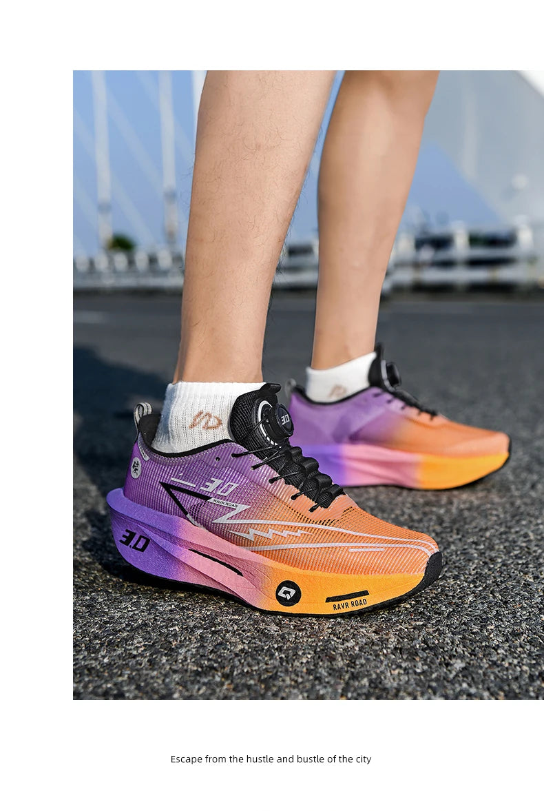 Soft Sole Cushioning Men's Running Shoes for Women High-quality Road Jogging Shoes Light Comfy Sneakers Mesh Training Shoes male