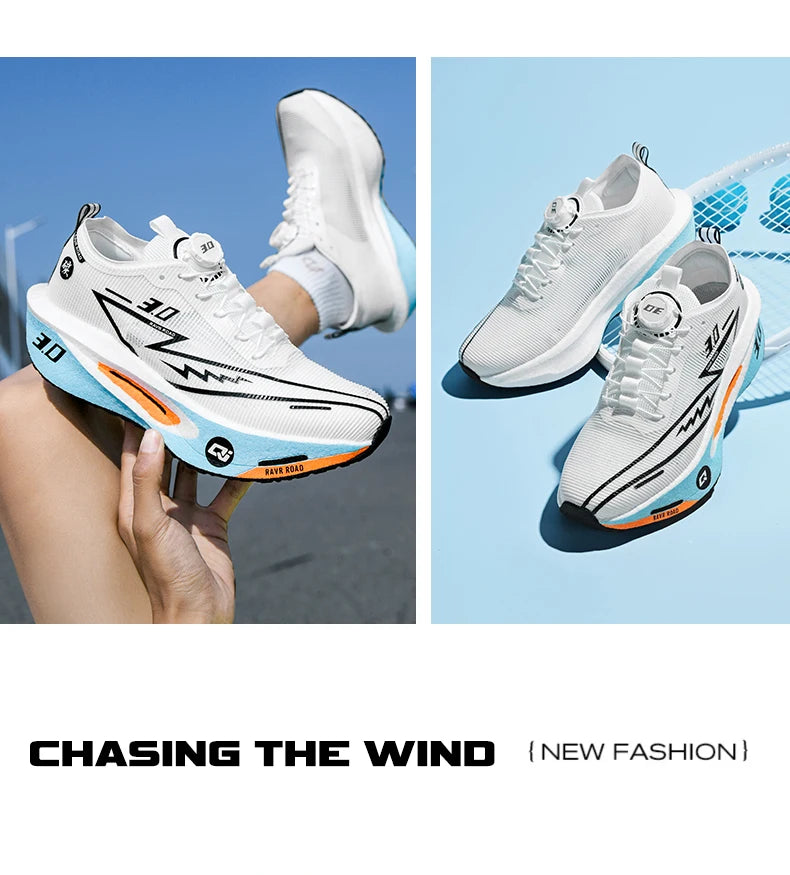 Soft Sole Cushioning Men's Running Shoes for Women High-quality Road Jogging Shoes Light Comfy Sneakers Mesh Training Shoes male