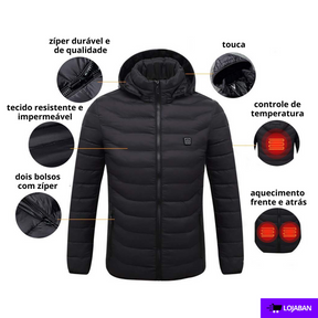 Jaqueta Puffer Com Aquecedor - loja express criativo