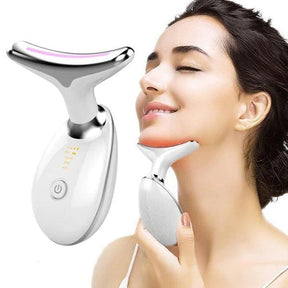 Aparelho Facial Trata e Previne Rugas, Papadas - Fototerapia Anti Envelhecimento - loja express criativo