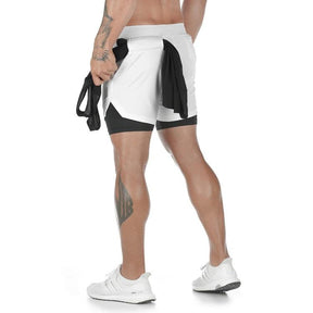 Shorts Masculino 2 em 1- Compre 1 Leve 2 - loja express criativo