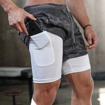 Shorts Masculino 2 em 1- Compre 1 Leve 2 - loja express criativo